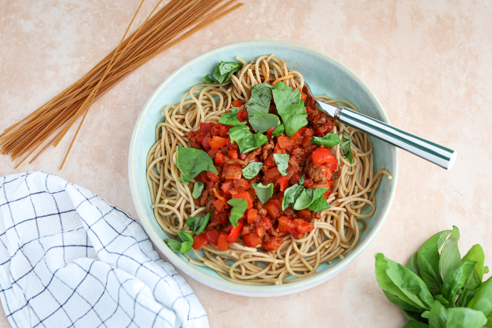 Spaghetti met Italiaanse gehaktsaus | FitChef recept
