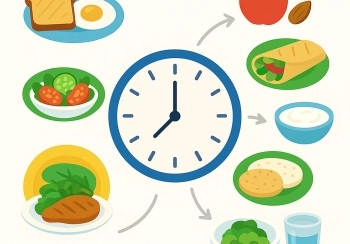 6 keer per dag eten fitchef