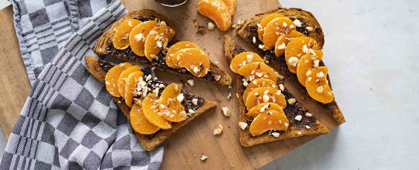 (Geroosterd) brood met mandarijn