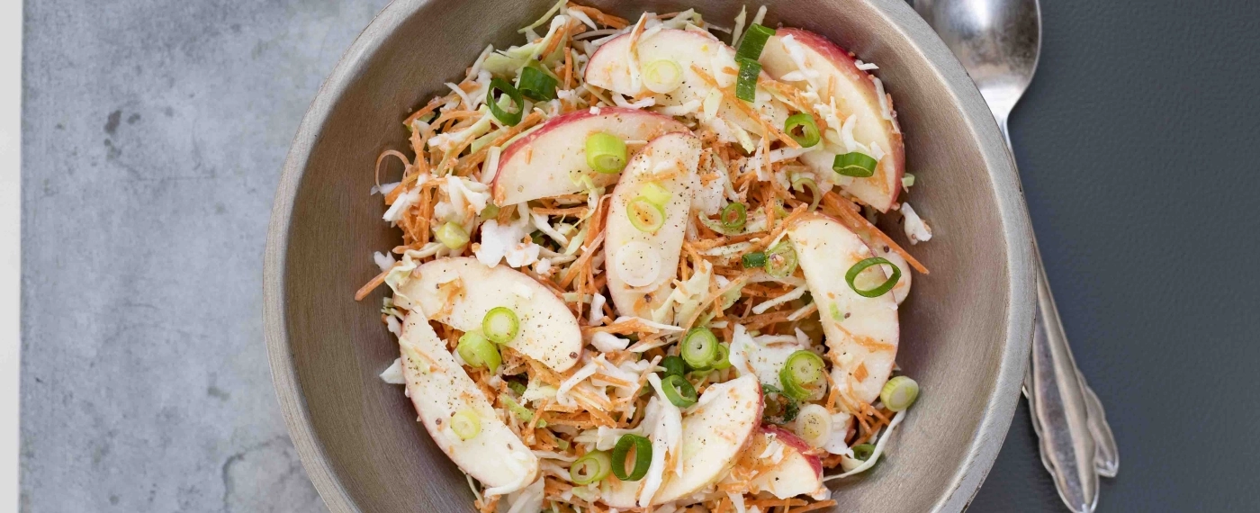 Makkelijke koolsalade om mee te nemen