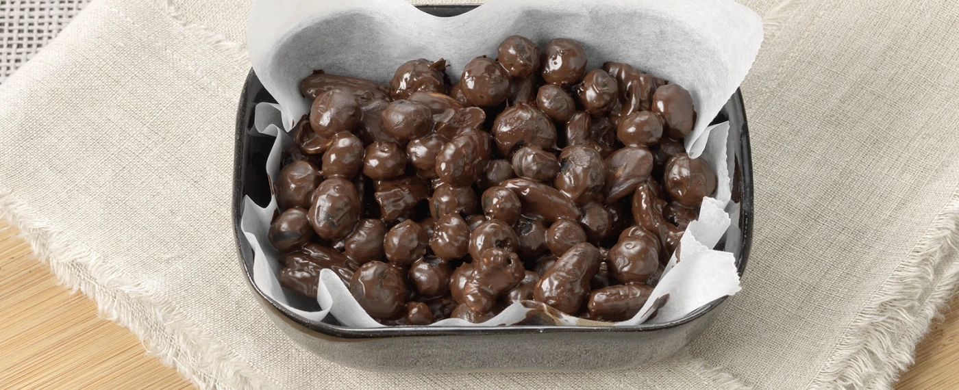 Noten & bessen met pure chocolade