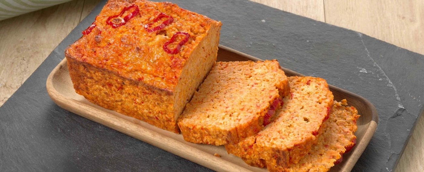 Rode paprika cake