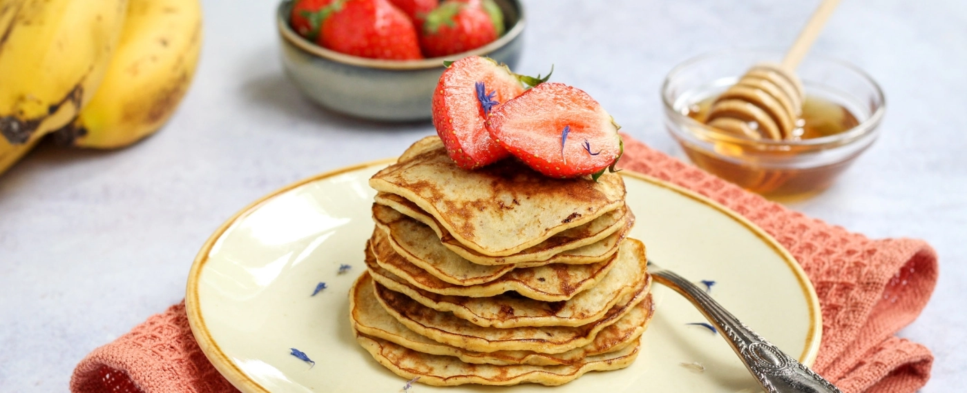 Snelle ontbijt pannenkoekjes