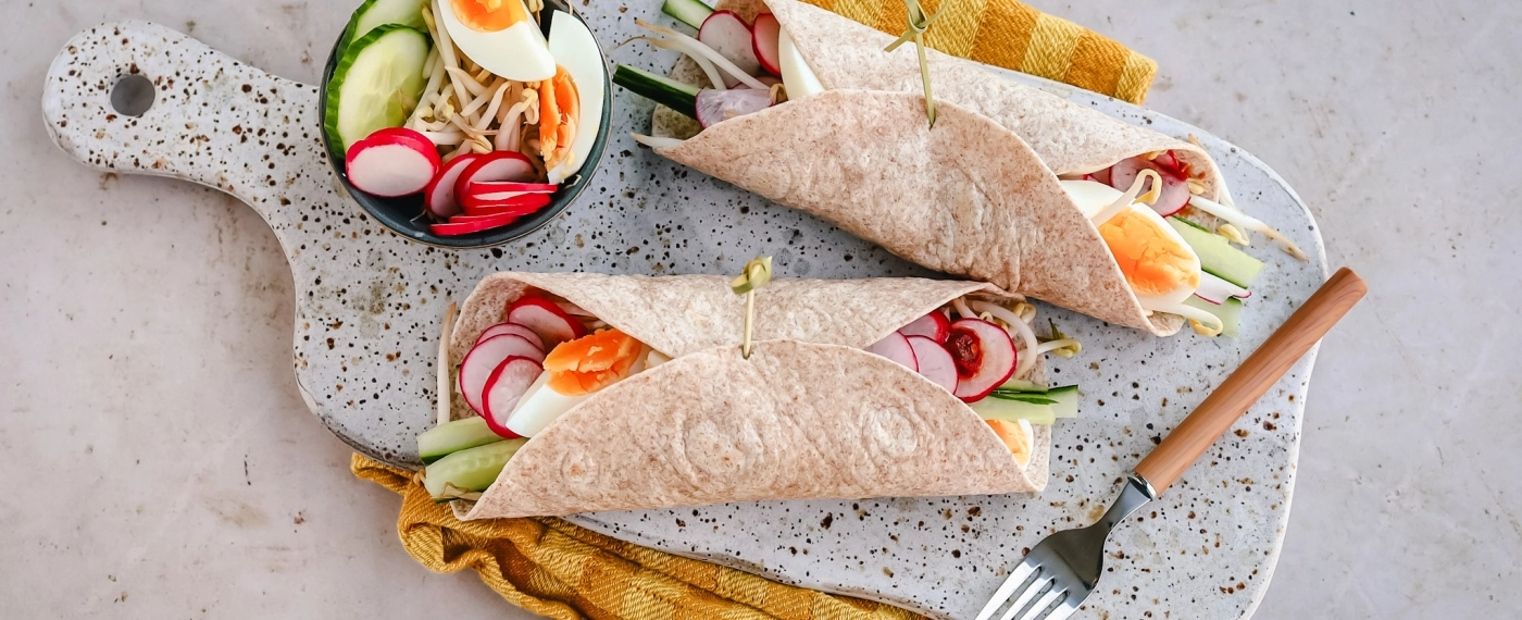 Gado gado wrap