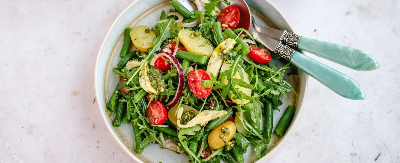 Italiaanse aardappel salade