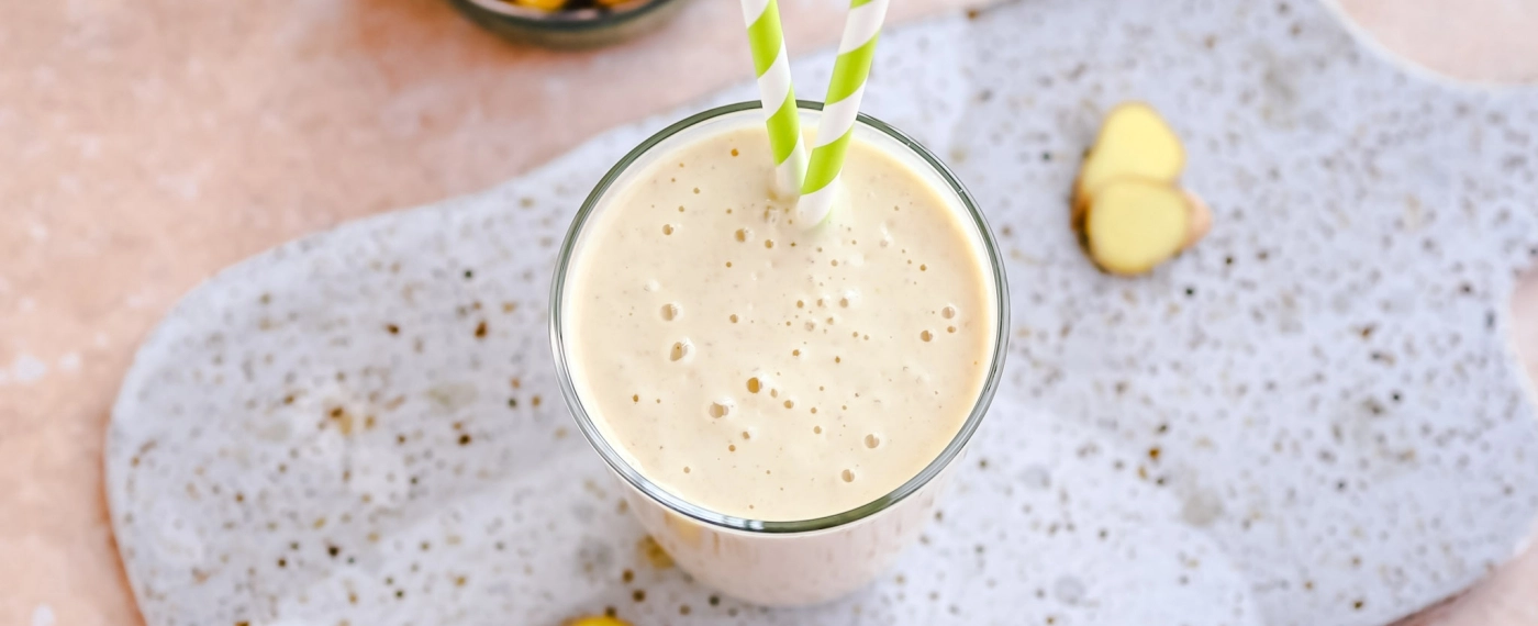 Ontbijt smoothie met mango