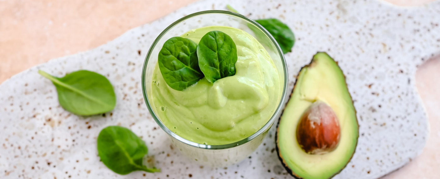 Romige avocado smoothie 