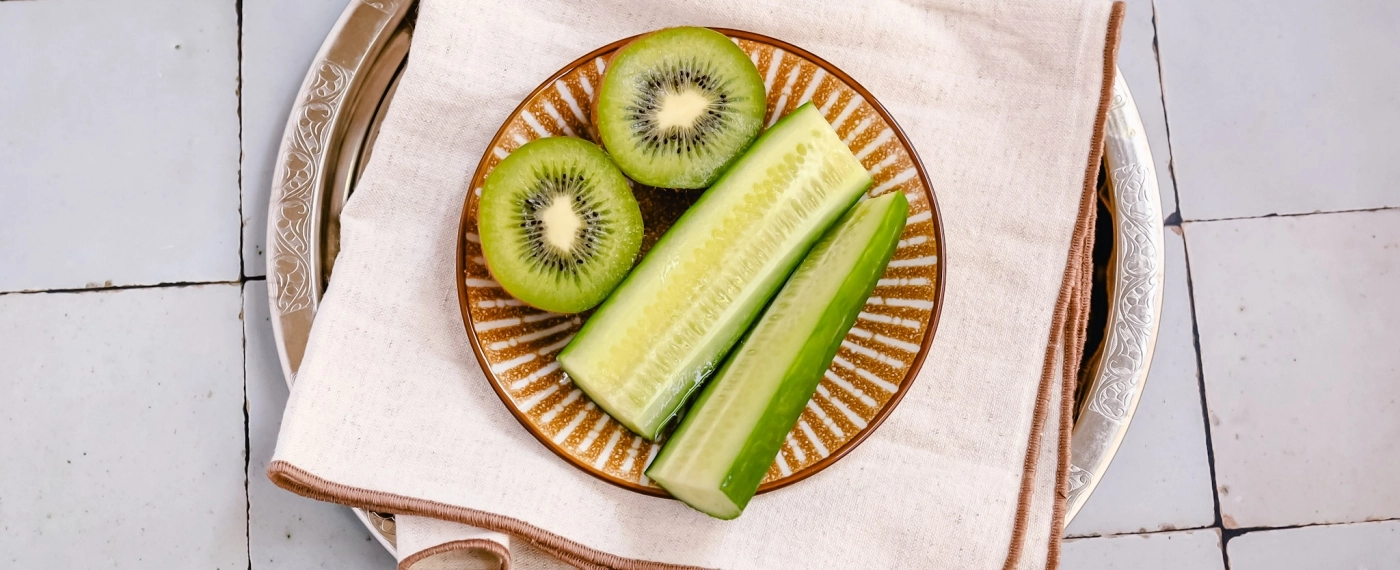 Komkommer & kiwi