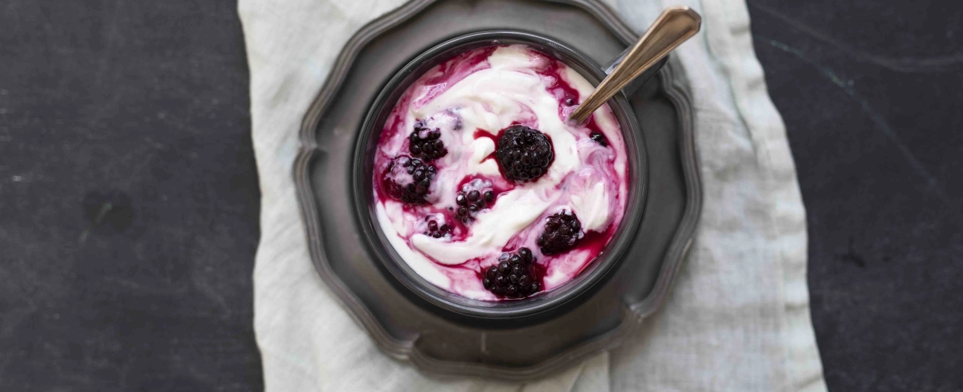 Bramenkwark met ricotta