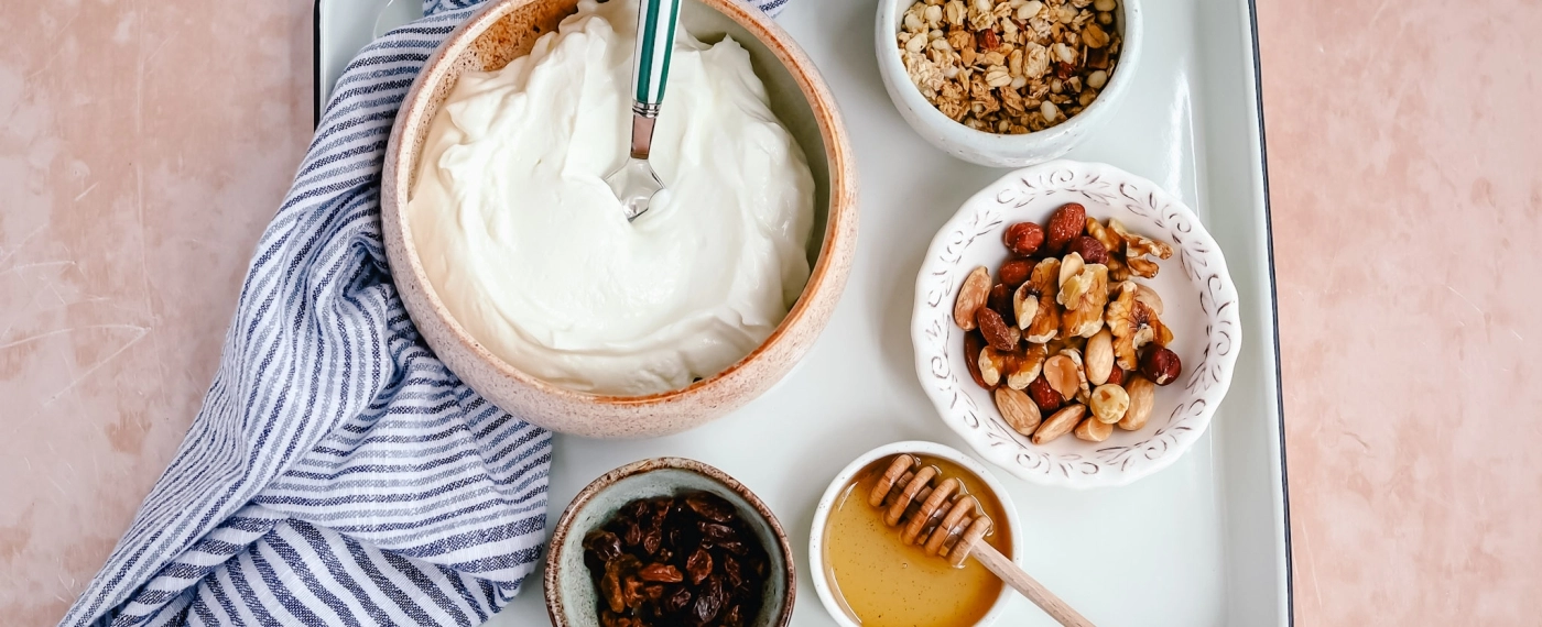 Yoghurt met honing & noten