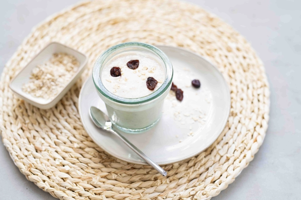 Rozijnen proteïne shake