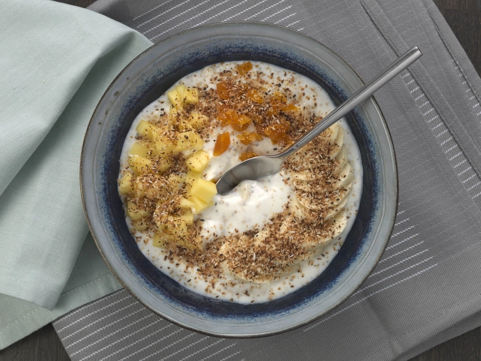 Exotische yoghurt