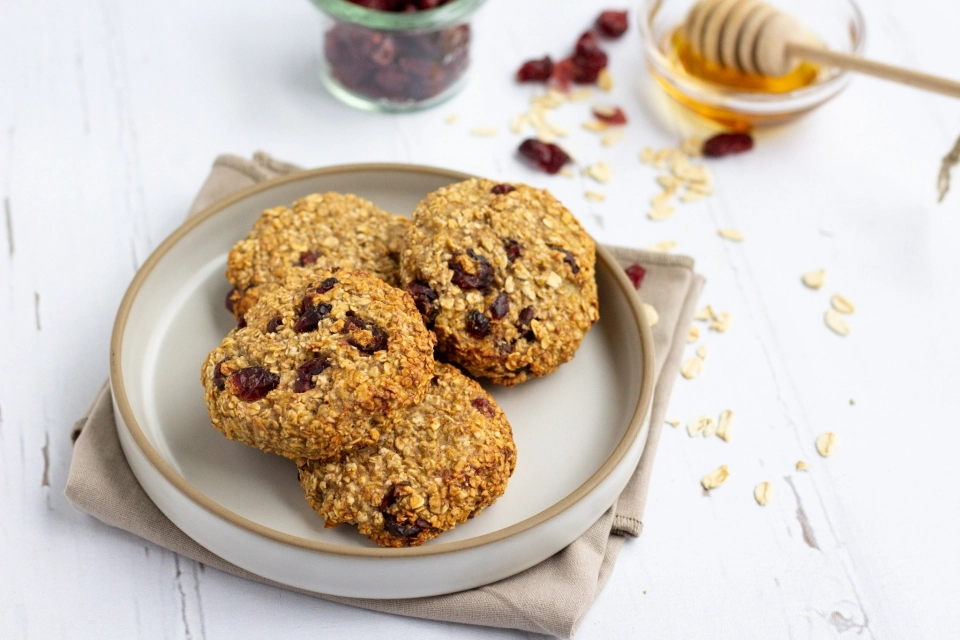 Havermout & banaan koekjes