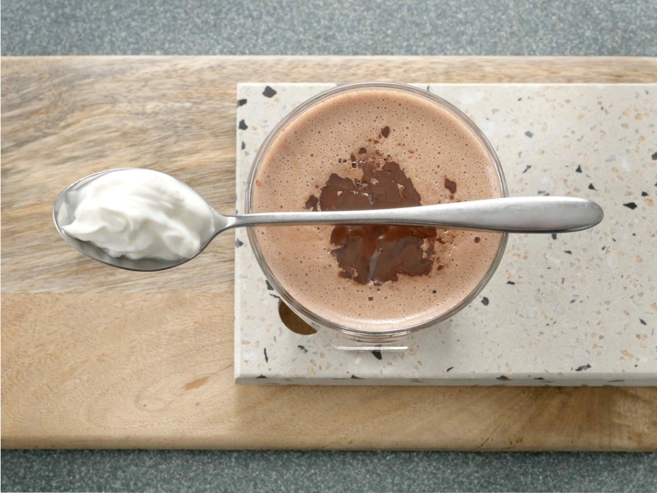 Proteïne hot chocolate