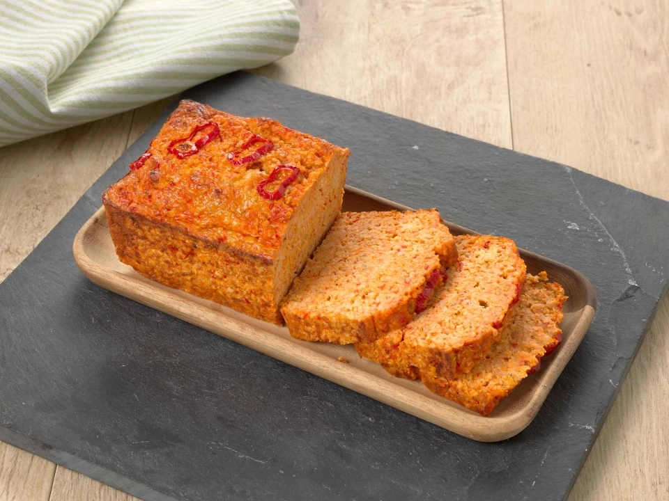 Rode paprika cake