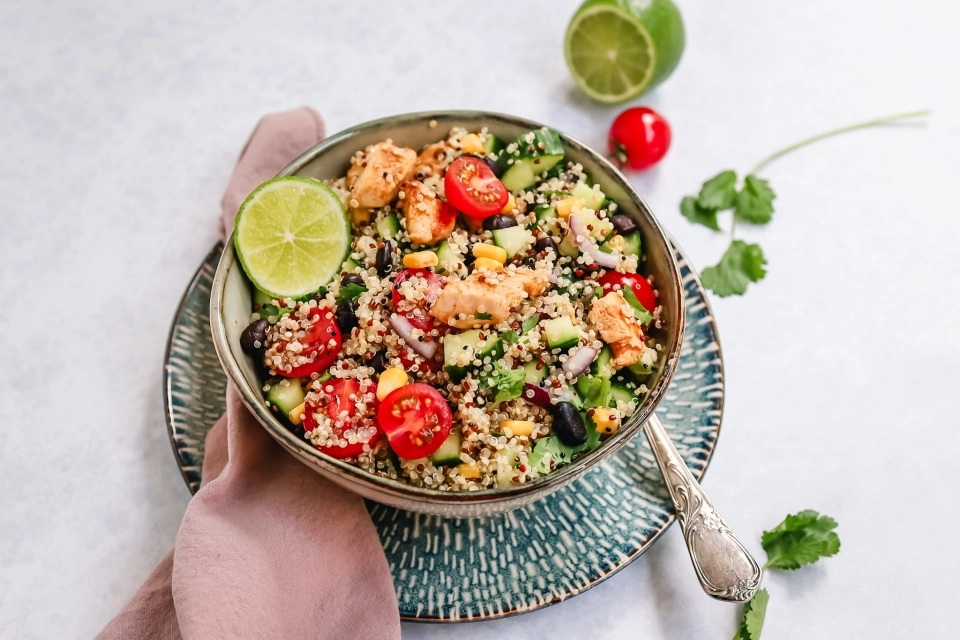 Mexicaanse kip & quinoasalade
