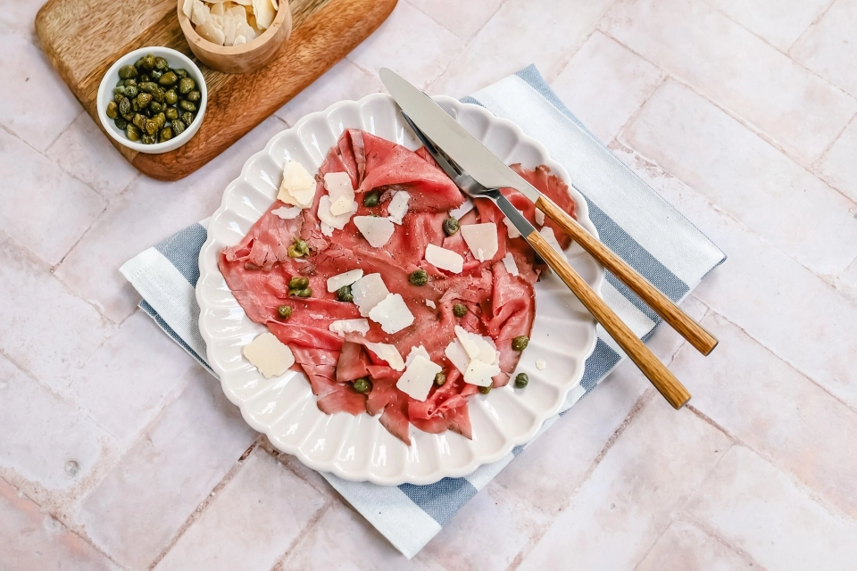 Carpaccio van rosbief