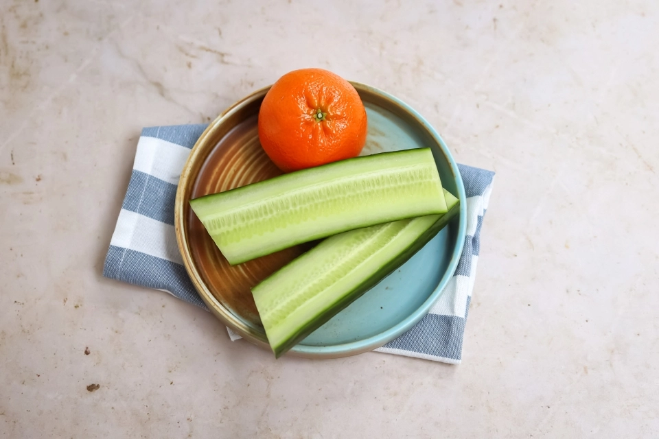 Komkommer & mandarijn