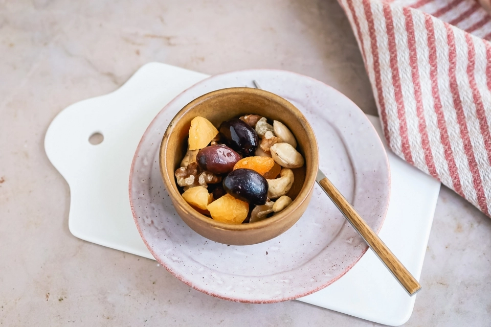 Olijven met noten & abrikozen