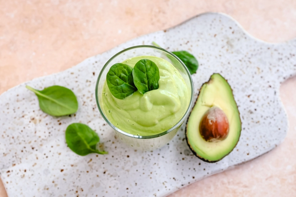 Romige avocado smoothie