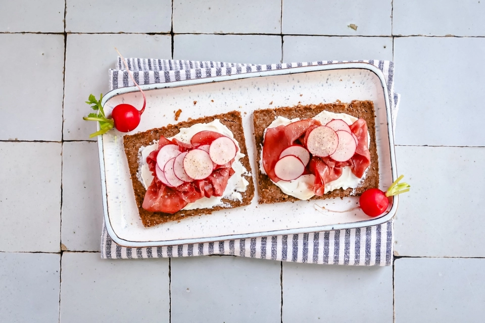 Deens smørrebrød extra gezond